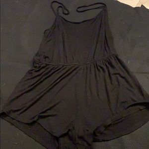 Black h&m romper
